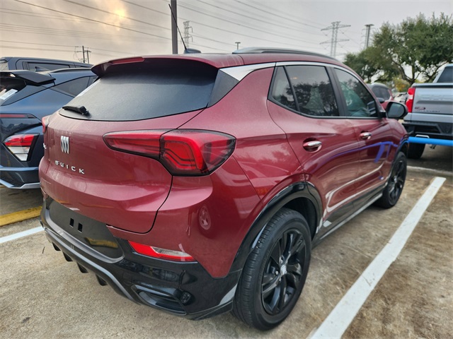 2025 Buick Encore GX Sport Touring Red at Classic Elite Chevrolet Hwy 6