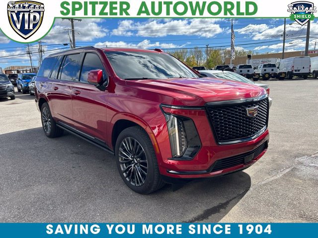 Radiant Red Tintcoat 2025 Cadillac Escalade ESV SUV / Crossover Four-Wheel Drive Automatic