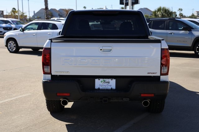 2025 Honda Ridgeline Sport White at Classic Honda Galveston
