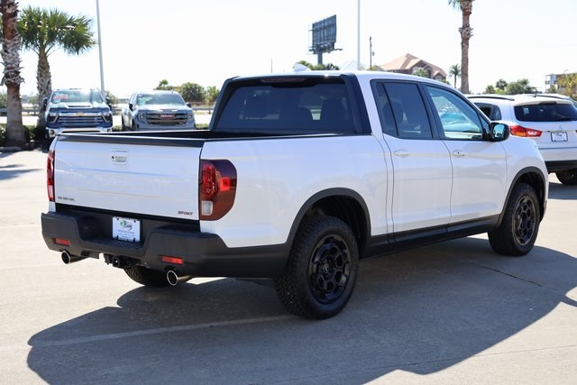 2025 Honda Ridgeline Sport White at Classic Honda Galveston