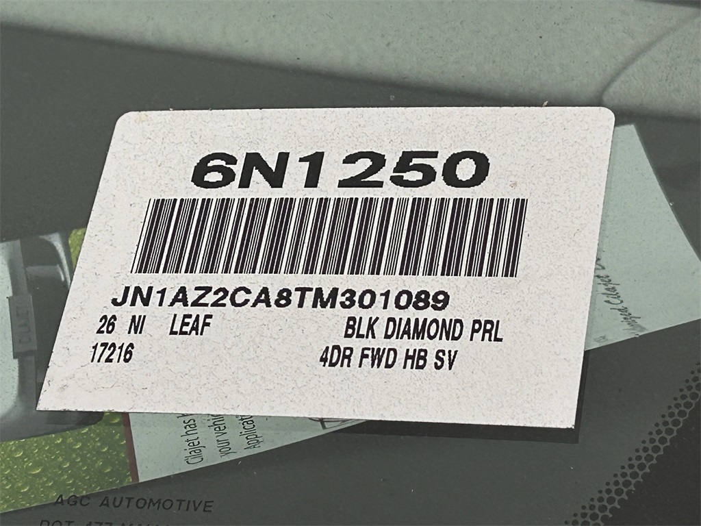 New Black Diamond Pearl 2026 Nissan Leaf SV+ for Sale in Costa