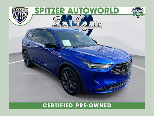 Apex Blue Pearl 2022 Acura MDX SUV / Crossover All-Wheel Drive Automatic