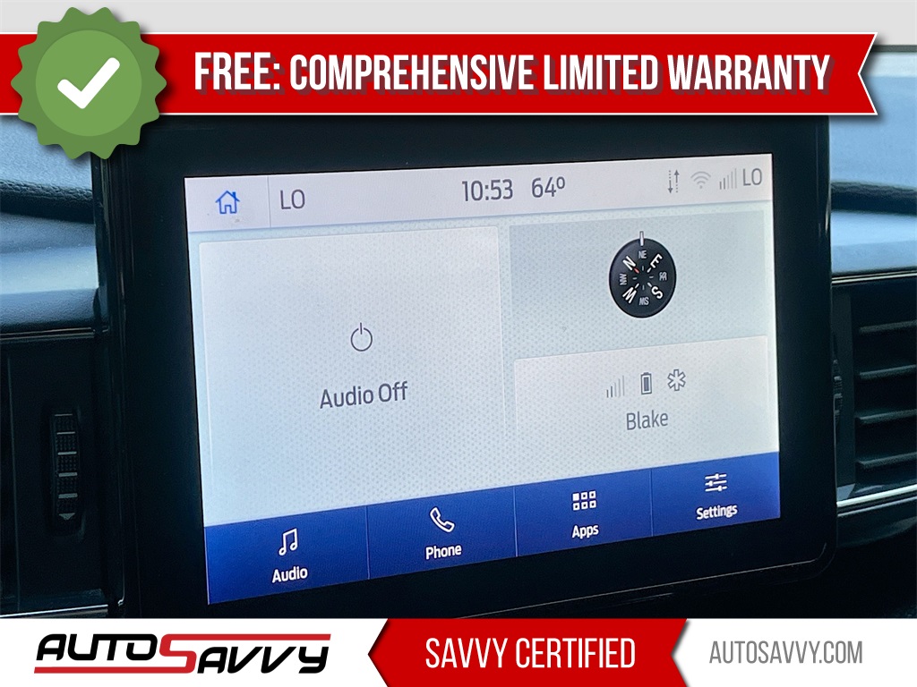 2022 Ford Explorer ST White at Martin Chrysler Dodge Jeep Ram