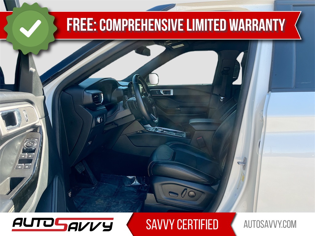 2022 Ford Explorer ST White at Martin Chrysler Dodge Jeep Ram