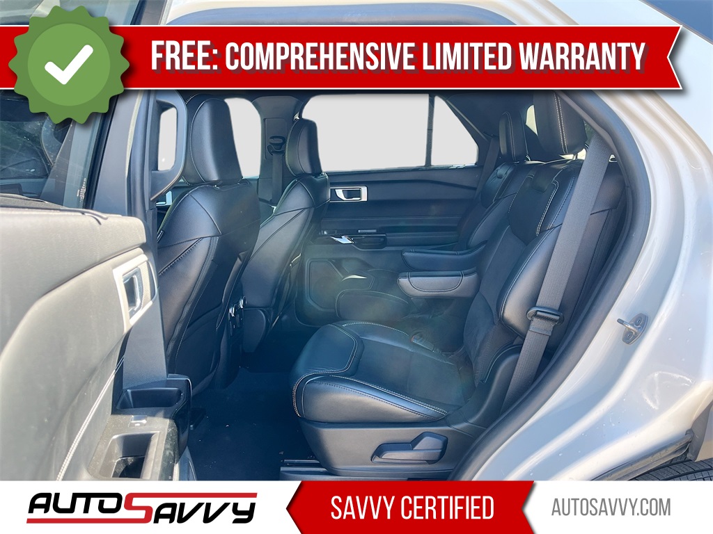 2022 Ford Explorer ST White at Martin Chrysler Dodge Jeep Ram