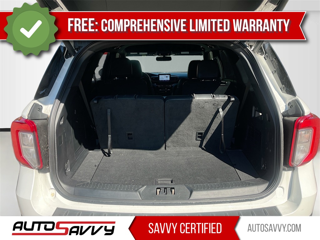 2022 Ford Explorer ST White at Martin Chrysler Dodge Jeep Ram