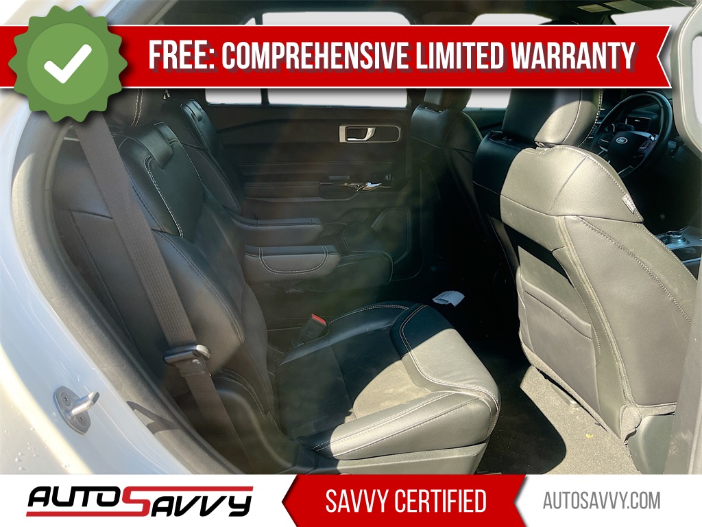 2022 Ford Explorer ST White at Martin Chrysler Dodge Jeep Ram