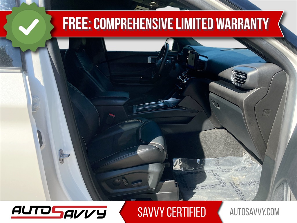 2022 Ford Explorer ST White at Martin Chrysler Dodge Jeep Ram