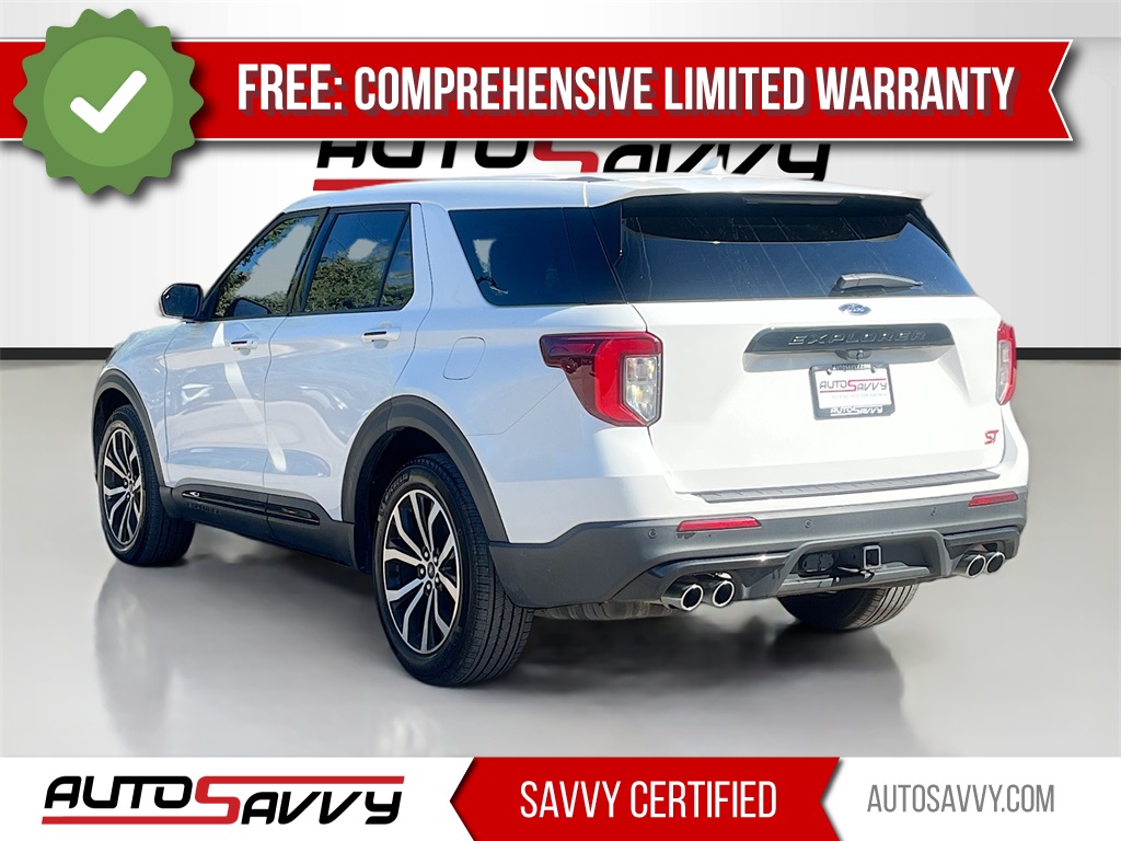 2022 Ford Explorer ST White at Martin Chrysler Dodge Jeep Ram
