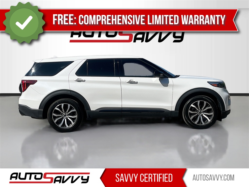 2022 Ford Explorer ST White at Martin Chrysler Dodge Jeep Ram