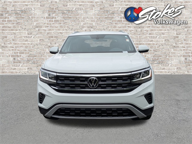 2021 Volkswagen Atlas Cross Sport 2.0T S White at Stokes Volkswagen