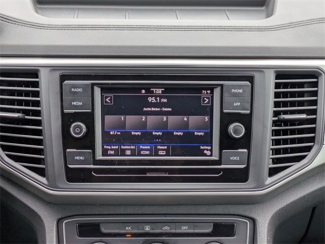 2021 Volkswagen Atlas Cross Sport 2.0T S White at Stokes Volkswagen