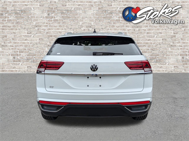 2021 Volkswagen Atlas Cross Sport 2.0T S White at Stokes Volkswagen
