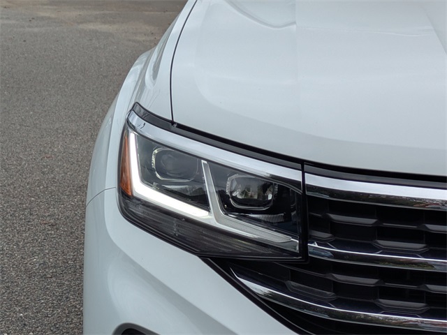 2021 Volkswagen Atlas Cross Sport 2.0T S White at Stokes Volkswagen