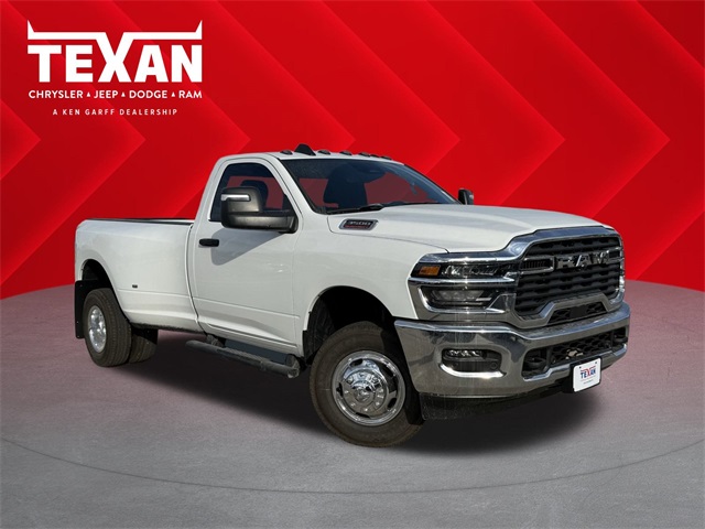 2026 Ram 3500 Tradesman White at Texan Dodge Chrysler Jeep Ram