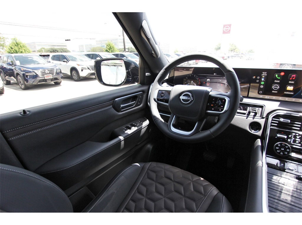 2025 Nissan Armada Platinum Reserve Blue at South Houston Nissan