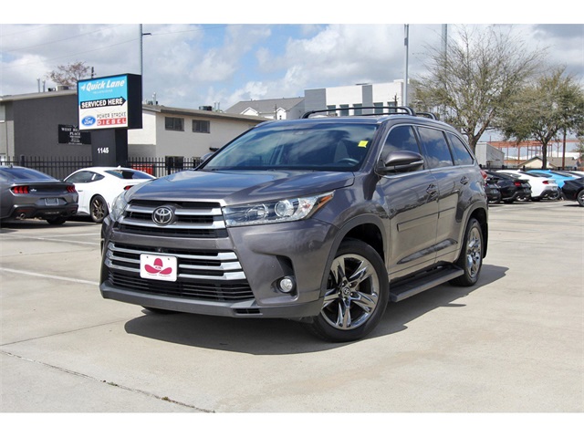 2018 Toyota Highlander Limited Platinum