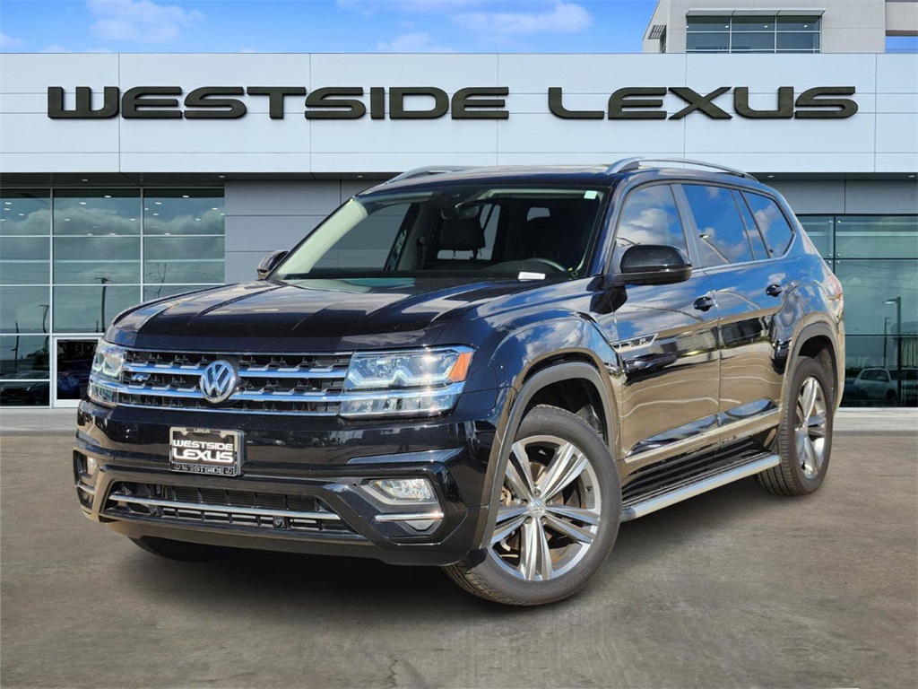 2019 Volkswagen Atlas 3.6L V6 SEL R-Line Black at Keating Nissan