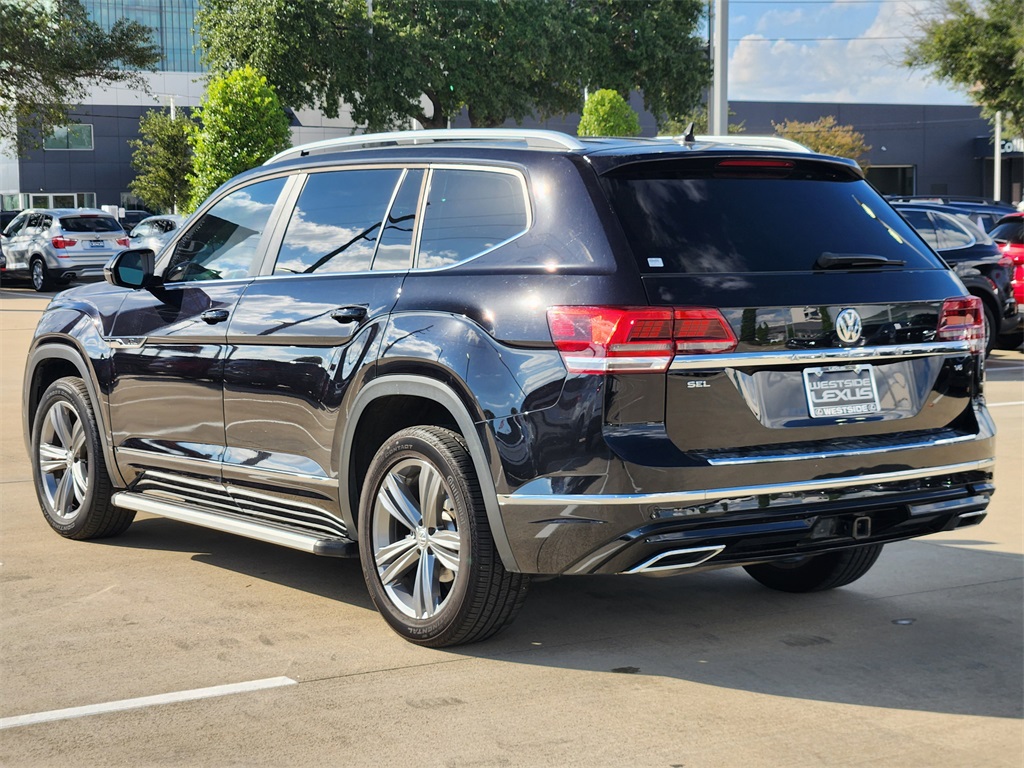 2019 Volkswagen Atlas 3.6L V6 SEL R-Line Black at Keating Nissan
