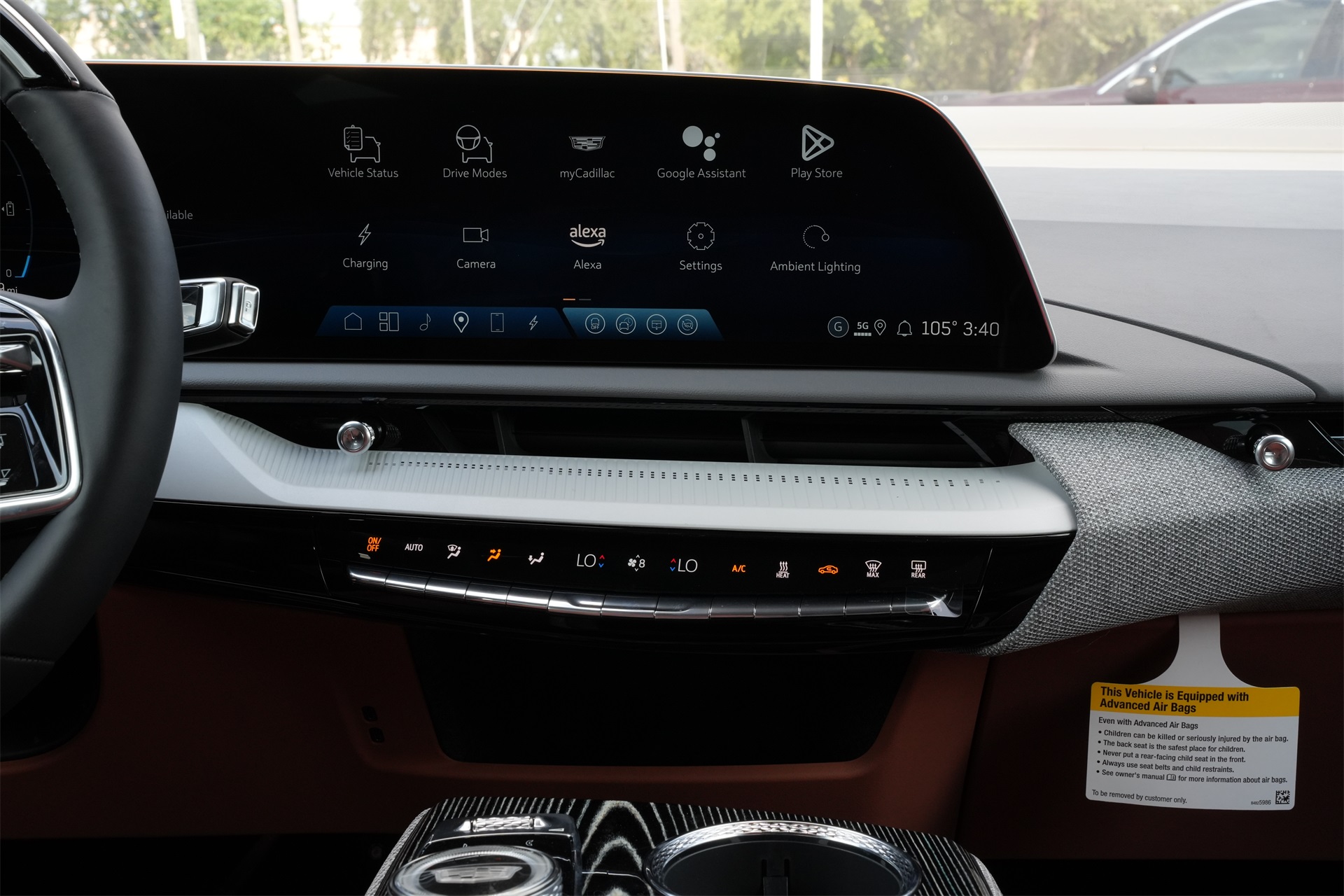 2025 Cadillac OPTIQ Luxury Black at Tom Peacock Cadillac