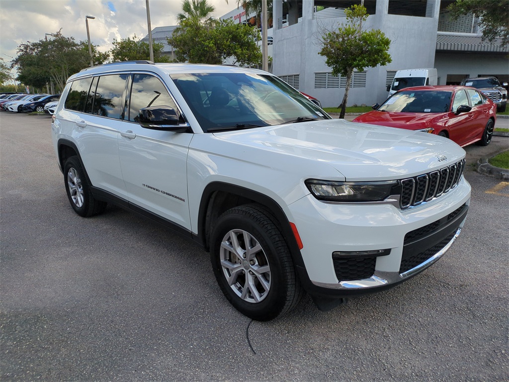 Used 2022 Jeep Grand Cherokee L Limited with VIN 1C4RJJBG4N8637146 for sale in Tamarac, FL