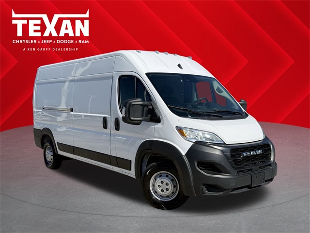 2023 Ram ProMaster 2500 High Roof White at Mac Haik CDJR North Houston