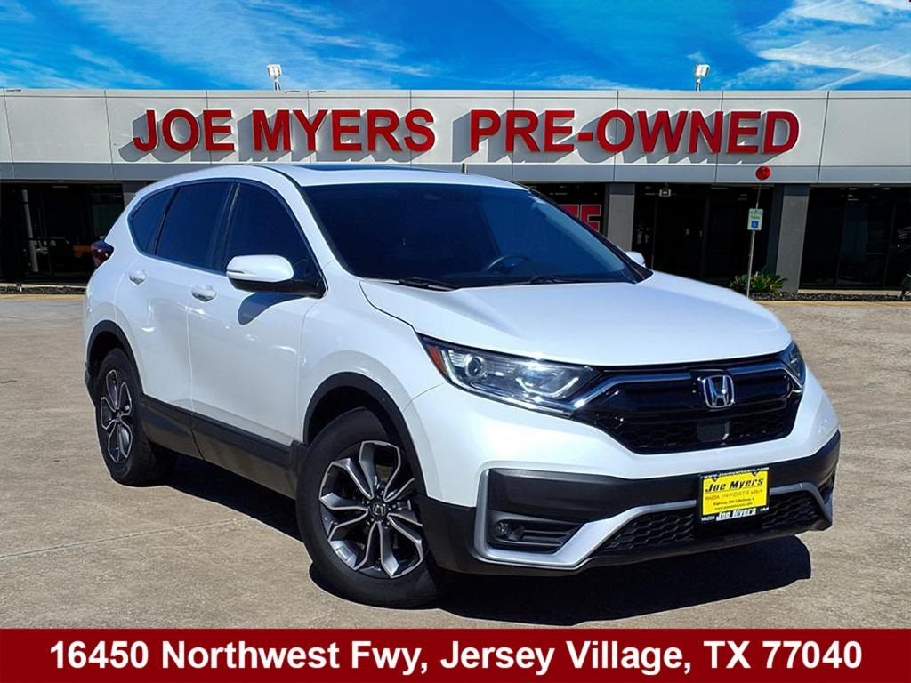 2021 Honda CR-V EX White at Bayway Chrysler Dodge Jeep Ram