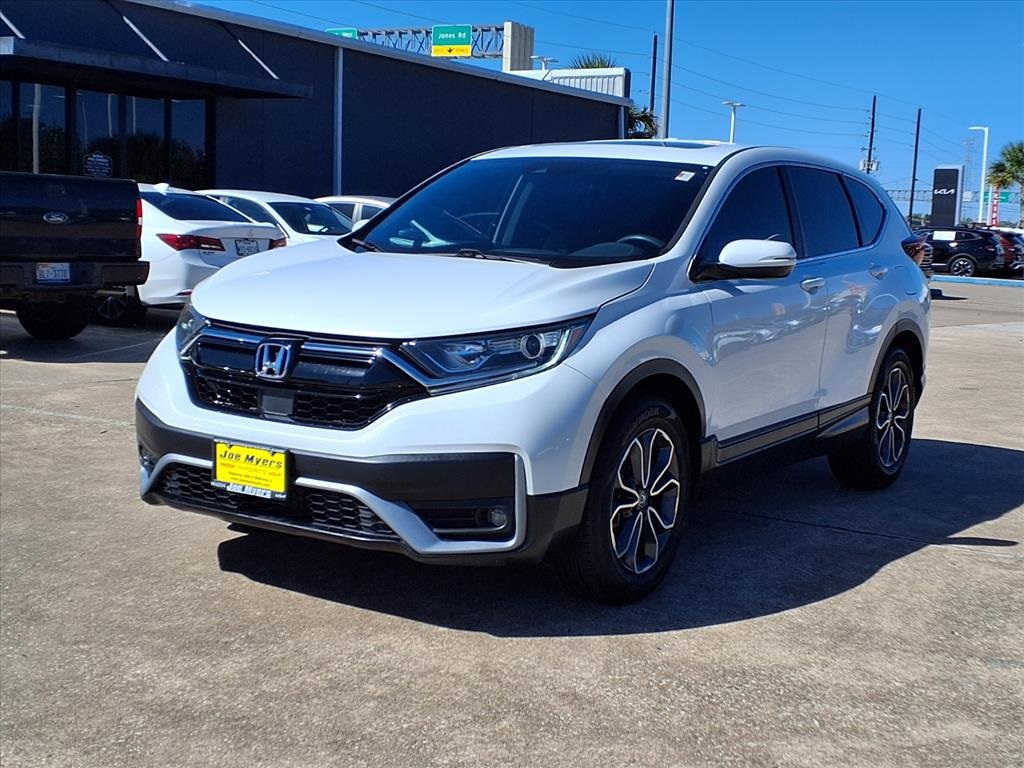 2021 Honda CR-V EX White at Bayway Chrysler Dodge Jeep Ram