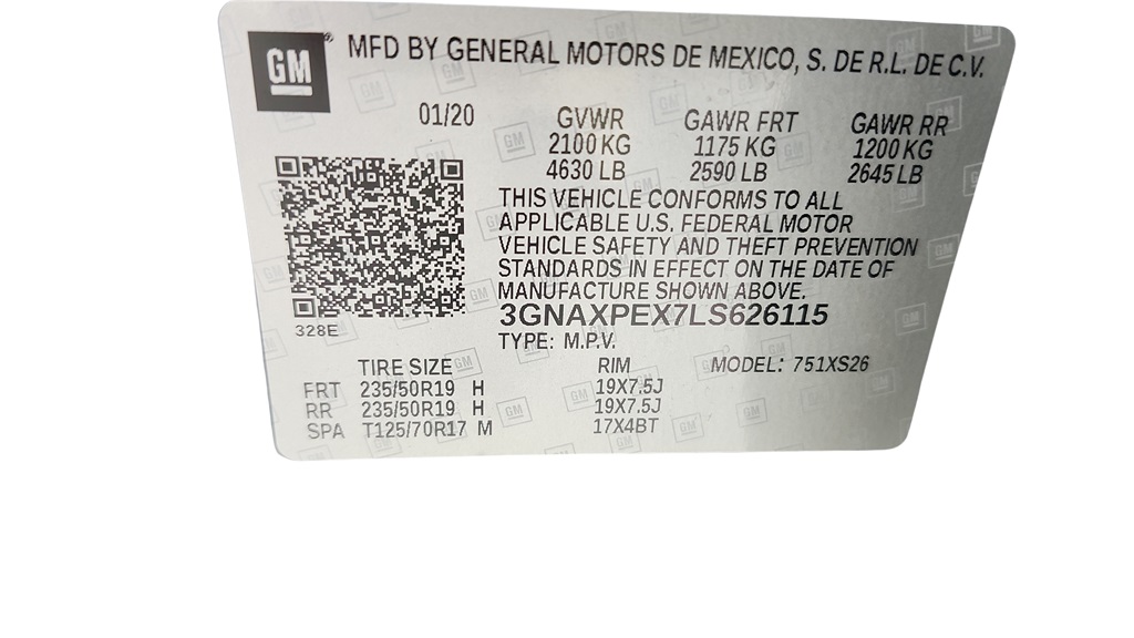 2020 Chevrolet Equinox