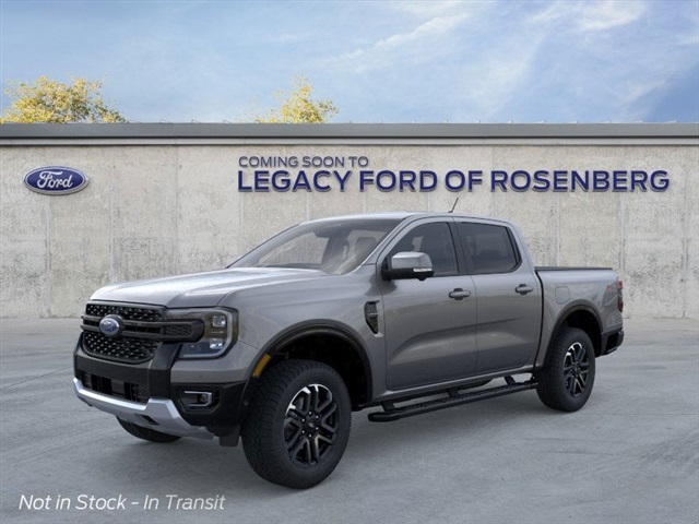 2025 Ford Ranger Lariat Gray at Classic Ford Galveston