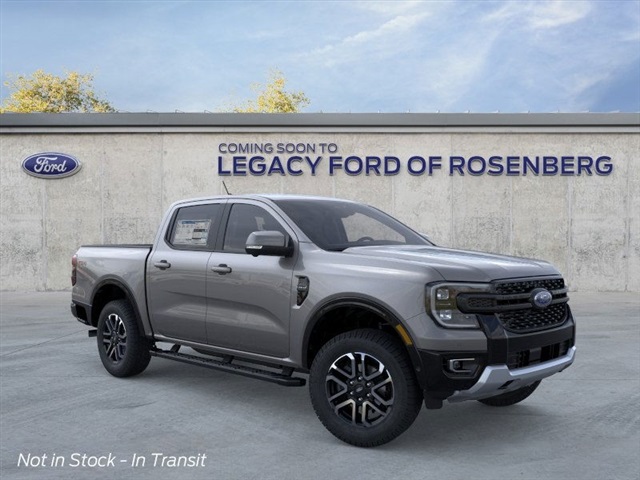 2025 Ford Ranger Lariat Gray at Classic Ford Galveston