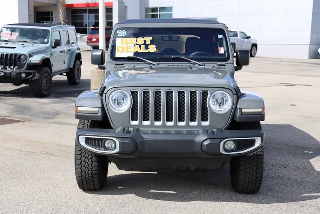 2020 Jeep Wrangler Unlimited Sahara Gray at Big Star Buick GMC