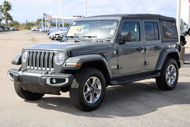 2020 Jeep Wrangler Unlimited Sahara Gray at Big Star Buick GMC