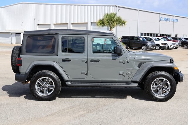 2020 Jeep Wrangler Unlimited Sahara Gray at Big Star Buick GMC
