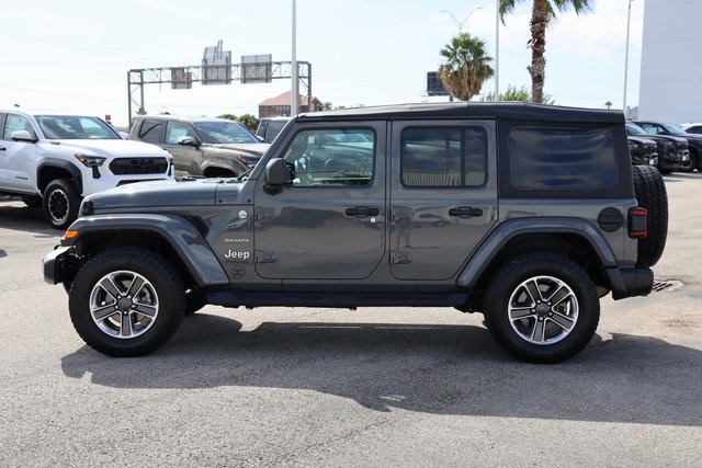 2020 Jeep Wrangler Unlimited Sahara Gray at Big Star Buick GMC