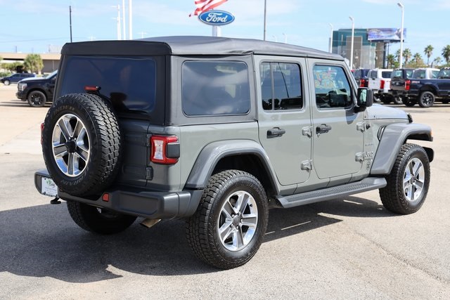 2020 Jeep Wrangler Unlimited Sahara Gray at Big Star Buick GMC