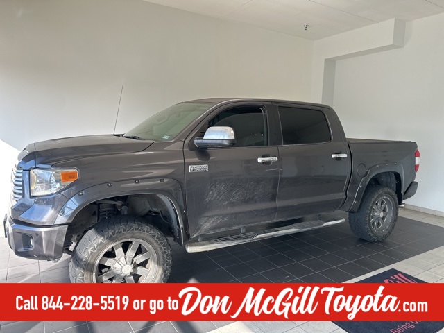 2015 Toyota Tundra Platinum Gray at Gullo Toyota