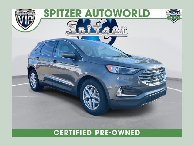 Carbonized Gray Metallic 2022 Ford Edge SUV / Crossover All-Wheel Drive 8-Speed Automatic