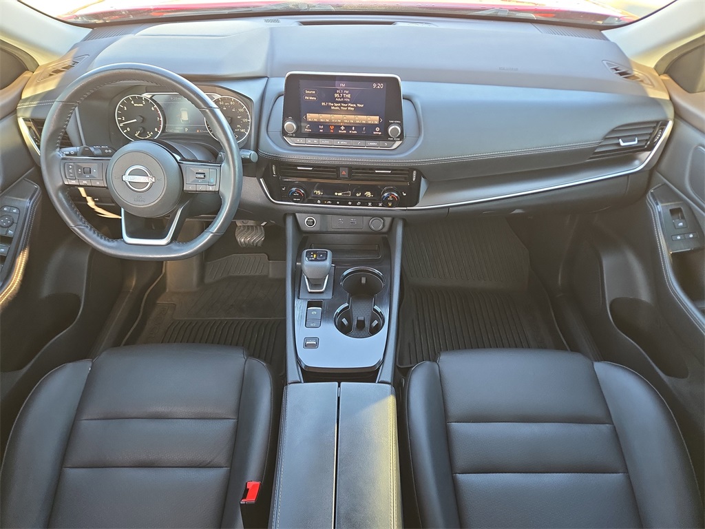 2022 Nissan Rogue SV Red at Community Toyota