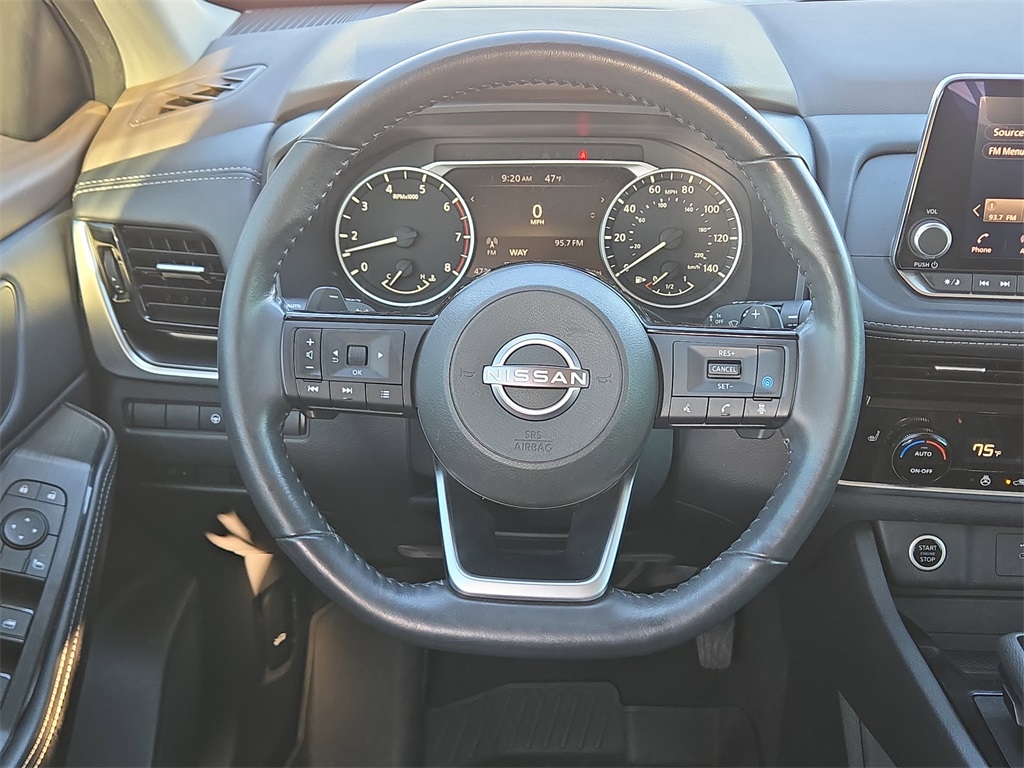 2022 Nissan Rogue SV Red at Community Toyota