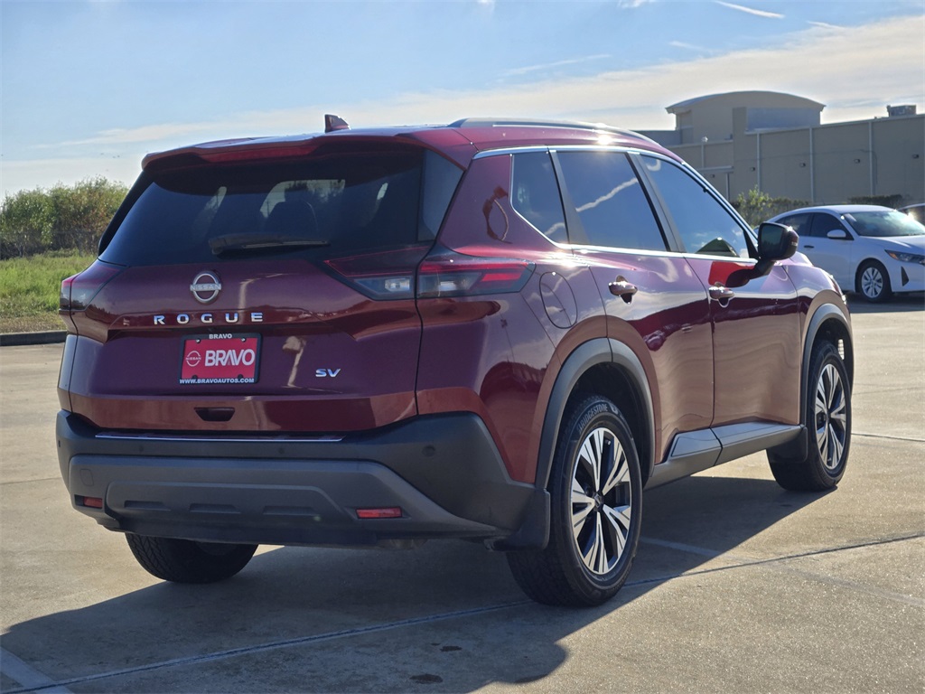 2022 Nissan Rogue SV Red at Community Toyota