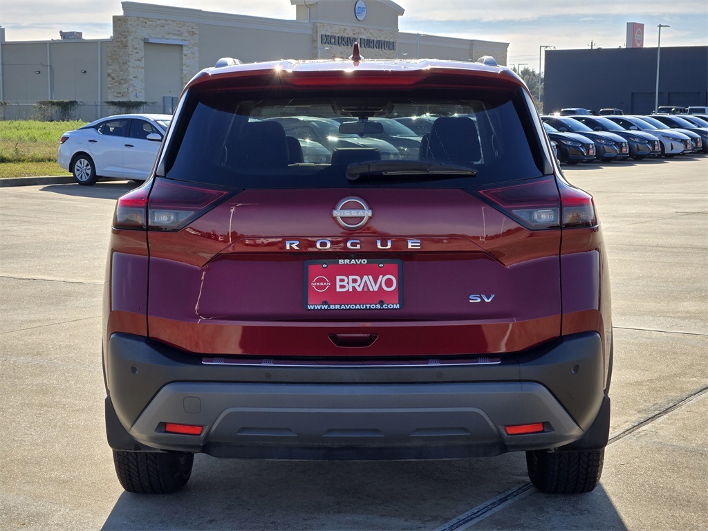 2022 Nissan Rogue SV Red at Community Toyota