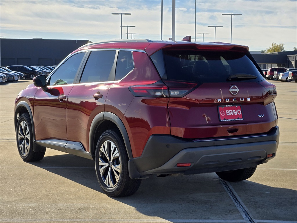 2022 Nissan Rogue SV Red at Community Toyota