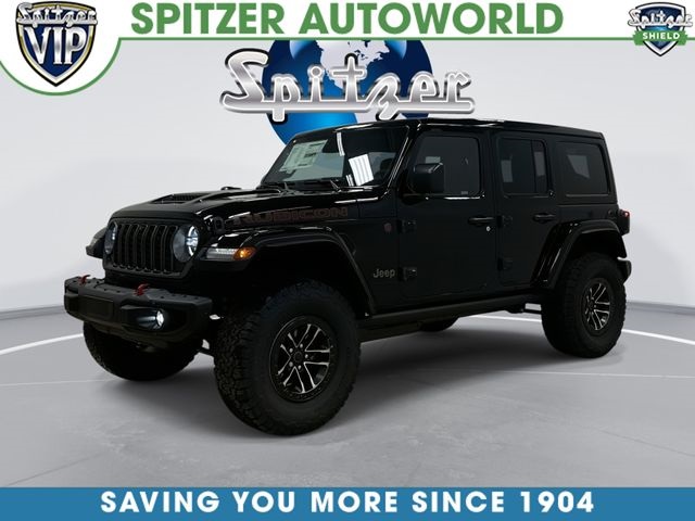 Black Clearcoat 2026 Jeep Wrangler Rubicon X 4-Door 4WD SUV / Crossover Four-Wheel Drive 8-Speed Automatic