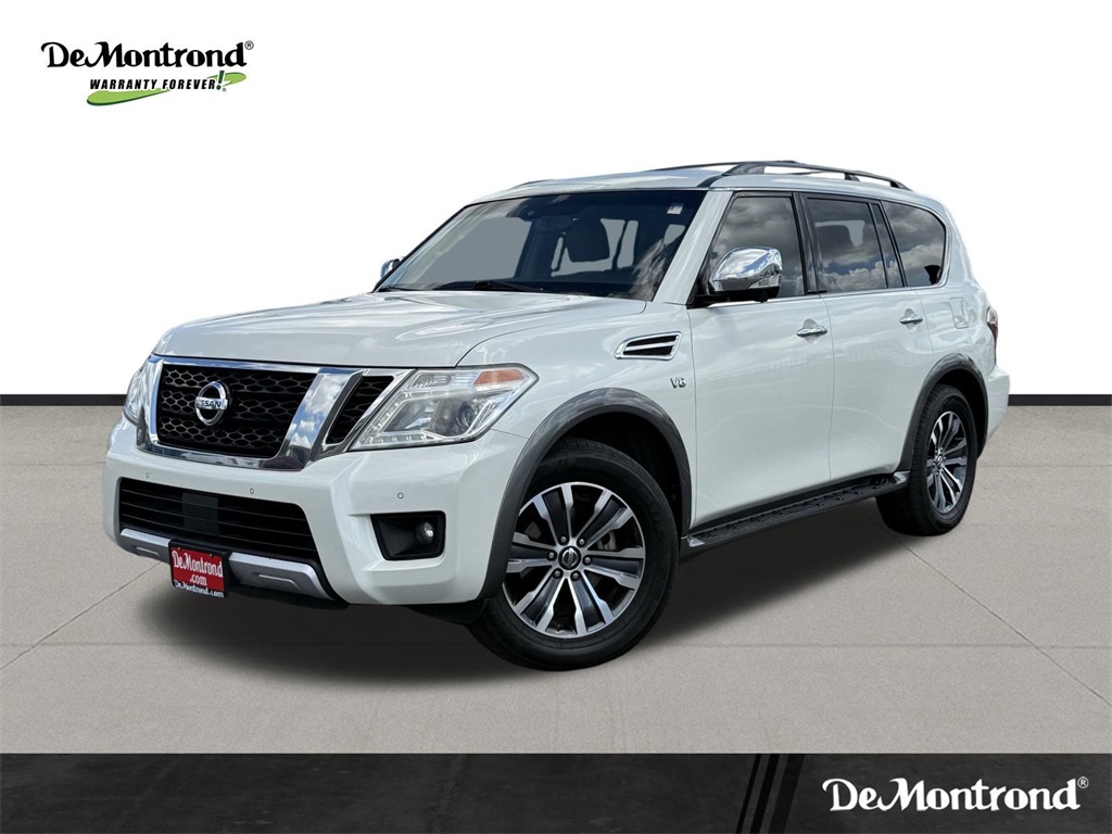 2017 Nissan Armada SL White at Autostrade