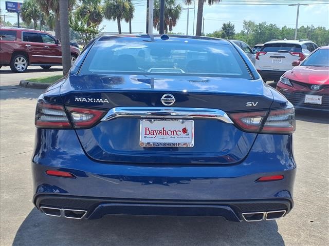 2022 Nissan Maxima SV Blue at Keating Nissan