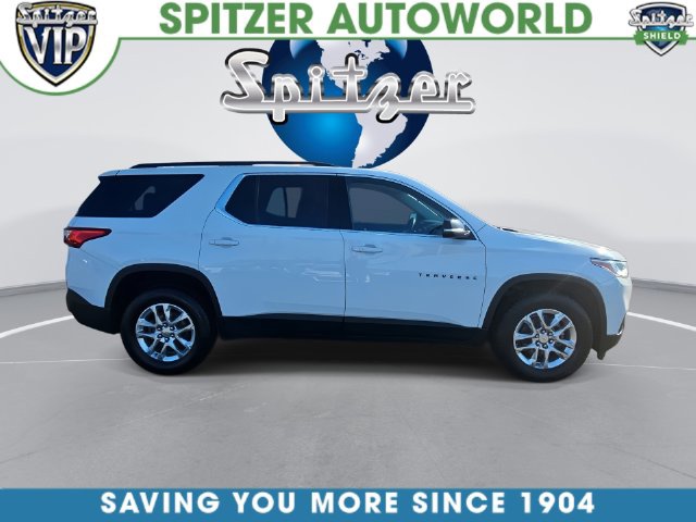 Summit White 2021 Chevrolet Traverse SUV / Crossover Front-Wheel Drive 9-Speed Automatic