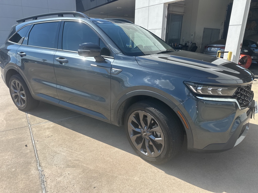 2022 Kia Sorento X-Line SX Prestige Gray at Shottenkirk Kia Fort Bend