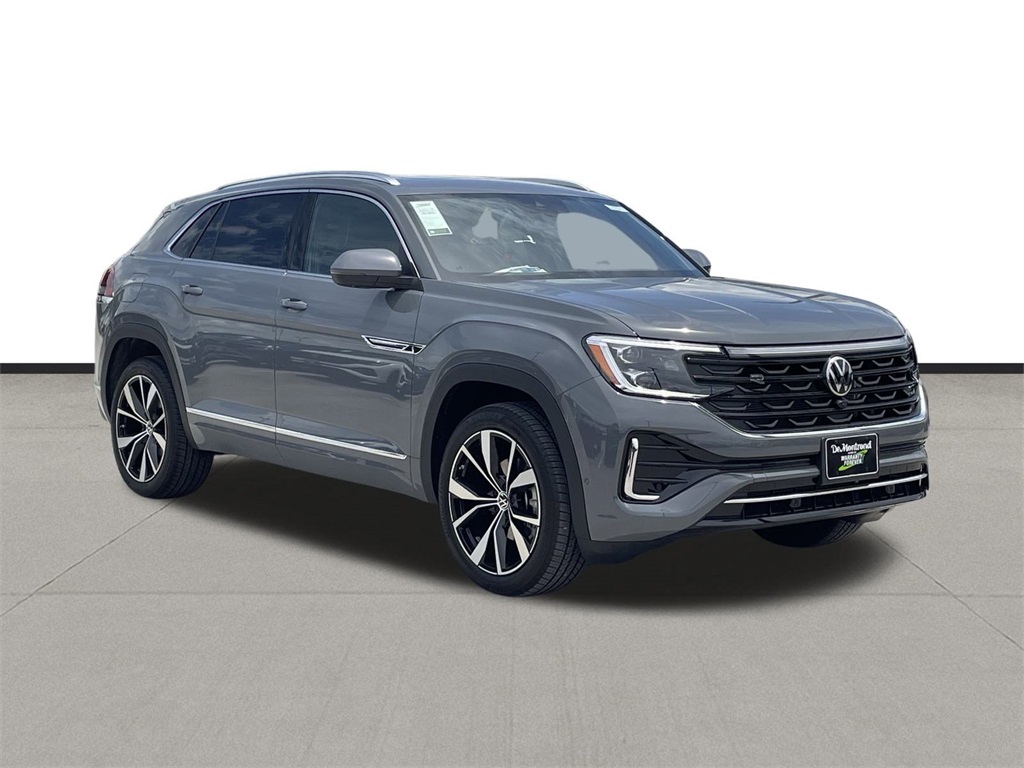 2025 Volkswagen Atlas Cross Sport 2.0T SEL Premium R-Line Gray at DeMontrond Automotive Group