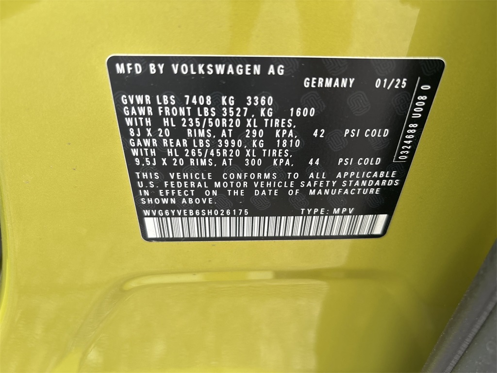 2025 Volkswagen ID. Buzz 1st Edition Yellow at DeMontrond Automotive Group